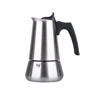 Italian Coffee Moka Pot Stainless Steel Moka Express Stovetop Espresso Maker