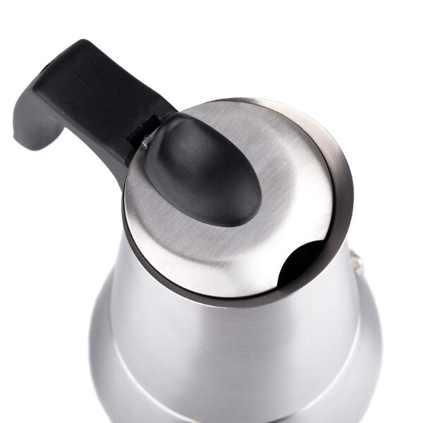 Italian Coffee Moka Pot Stainless Steel Moka Express Stovetop Espresso Maker - Image 5
