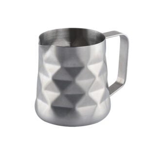 Stainless Steel Milk Pitcher with Sharp Spout - Custom Latte Art Frother