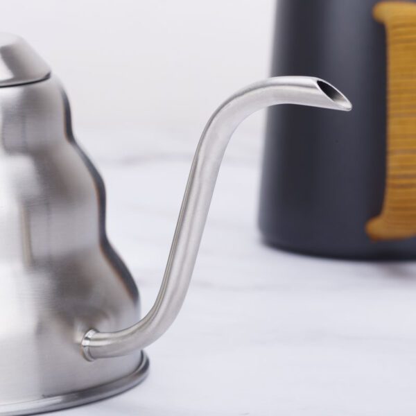 Coffee Pour Over Tea Pot Kettle High-Grade Stainless Steel Coffee Kettle - Image 6