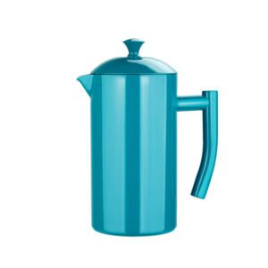 Good Quality Colour Painted Coffee Plunger Stainless Steel 1000Ml Metal Coffee Maker Double Wall French Press