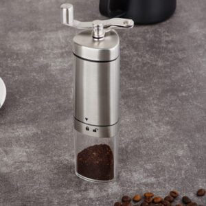 High Quality Coffee Bean Hand Burr Stainless Steel Manual Coffee Grinder