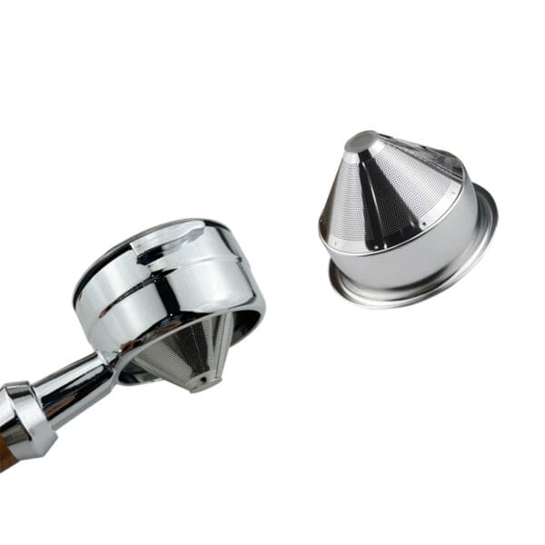Conical Stainless Steel Double Layer Coffee Filter Basket - Image 7