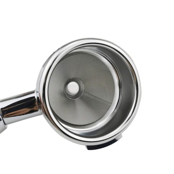 Conical Stainless Steel Double Layer Coffee Filter Basket - Image 2