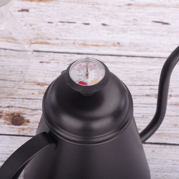 Gooseneck Coffee Kettle 304 Stainless Steel With Thermometer - Image 4