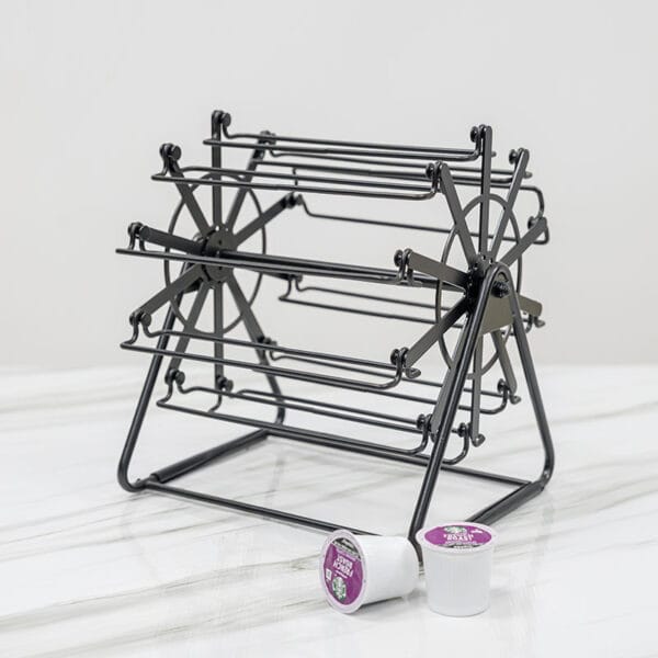 Ferris Wheel Design Rotatable 40Pcs K Cup Coffee Pod Holder - Image 7