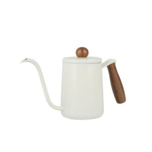 Coffee Pour-over Kettle Walnut wooden handle Stainless Steel