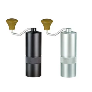 aluminum Body wooden handle Manual Coffee Grinders
