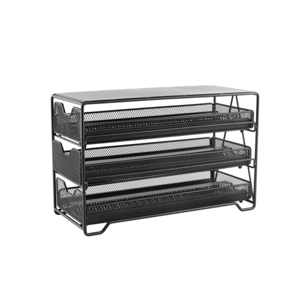 coffee pod drawer metal Mesh Storage Organizer - Image 5
