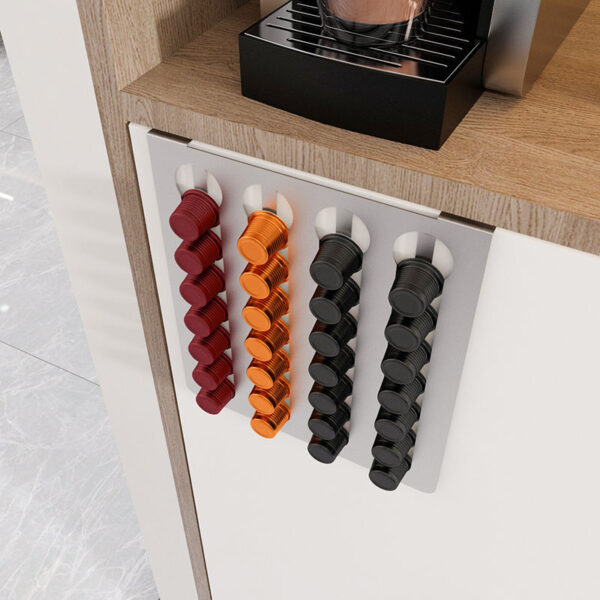 Over the Cabinet door Espresso coffee capsule holder - Image 4