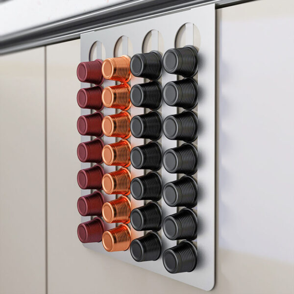 Over the Cabinet door Espresso coffee capsule holder - Image 3