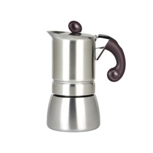 Stovetop induction Stainless steel Coffee Makes Moka Pot