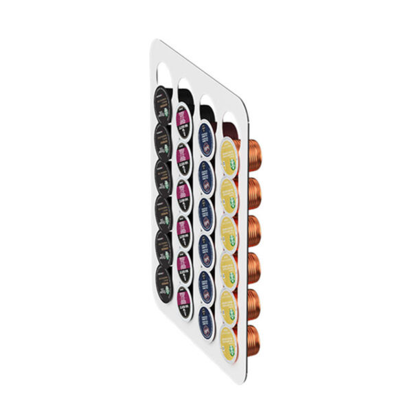 Wall Mounted Metal Black Espresso Coffee Capsule Holder - Image 5