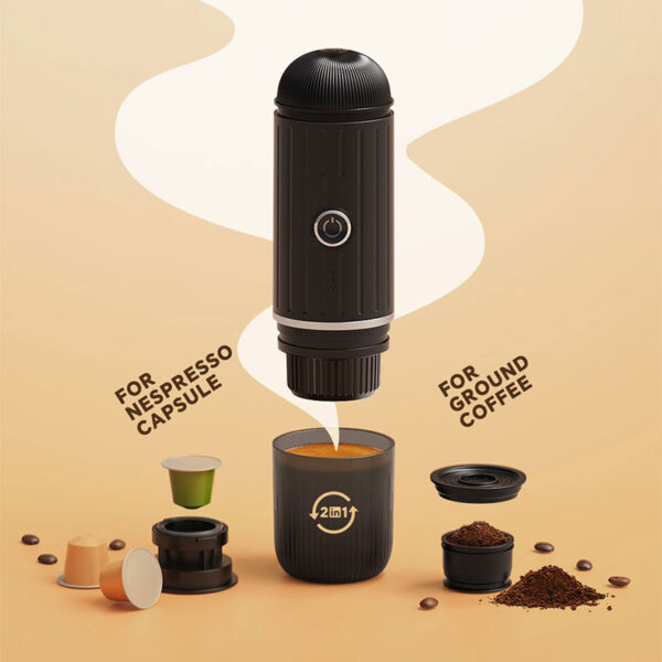 Camping Travel USB-C Portable Coffee Maker Espresso Machine - Image 2