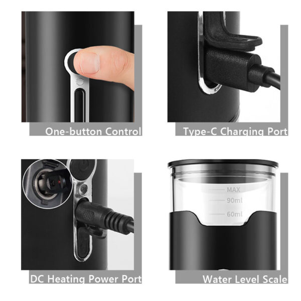 Portable USB Heating Mini Capsule Coffee Maker - Image 3