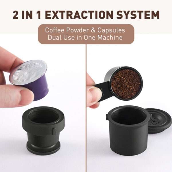 Portable Hand Press Travel Coffee Maker for Camping - Image 3