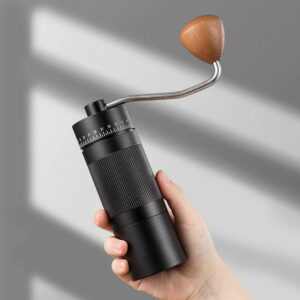 External Adjustable Settings Manual Coffee Grinder, Stainless Steel Burr, 1CP2411