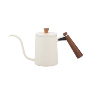 Stainless Steel Pour Over Coffee Kettle Gooseneck Kettle with Wood Handle CHP12