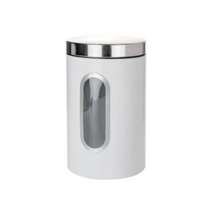 Airtight Kitchen Canisters Set Stainless Steel Coffee Tea Sugar Storage Jars S514