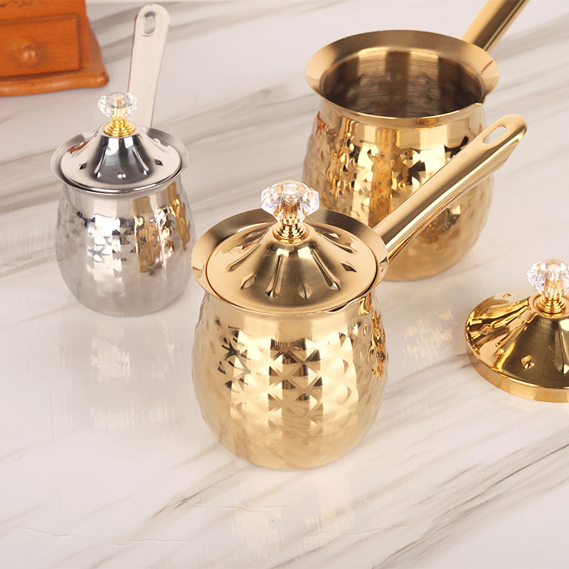 Arabic & Turkish Coffee Maker, Stainless Steel, Coffee Pot 1CP2345