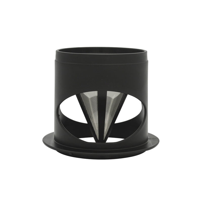 Stainless Steel Cup Pour Over Coffee Maker Coffee Mug and Dripper Set Drip Coffee Mug Set 1CP2340 - Image 4