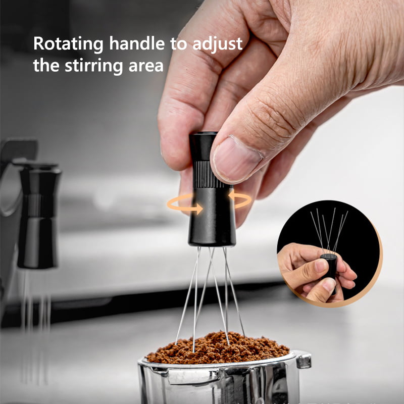 Magnetic Base Adjustable Espresso Needle Distributor Coffee WTD Tools CPN04 - Image 6