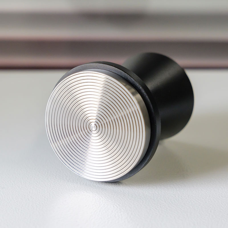 Premium Calibrated Impact Espresso Tamper, 58mm, 15lb, Black - Image 4