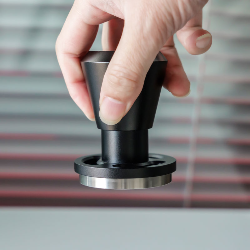 Premium Calibrated Impact Espresso Tamper, 58mm, 15lb, Black - Image 6