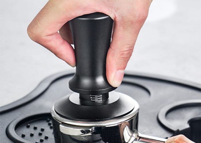 Stainless Steel Springs Coffee Tamper Spring-loaded Tamper-1CP2341 (8) Stainless Steel Springs Coffee Tamper Spring-loaded Tamper-1CP2341 (8)
